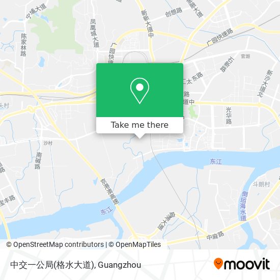 中交一公局(格水大道) map