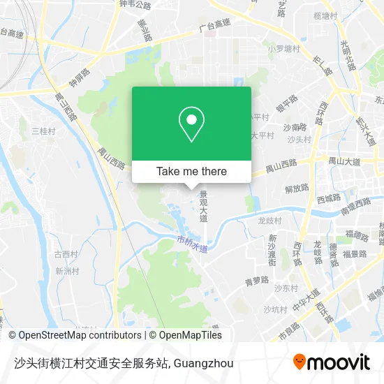 沙头街横江村交通安全服务站 map