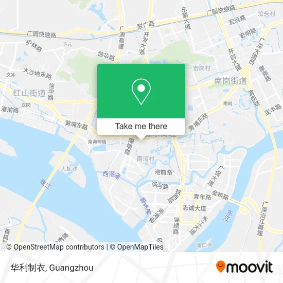 华利制衣 map