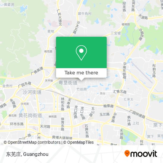 东芜庄 map