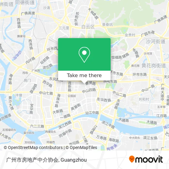 广州市房地产中介协会 map