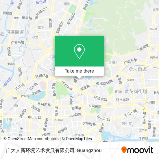 广大人新环境艺术发展有限公司 map