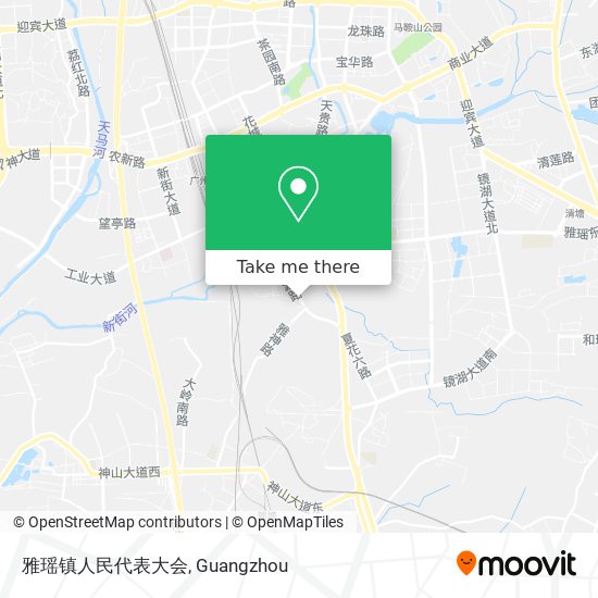 雅瑶镇人民代表大会 map
