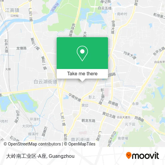 大岭南工业区-A座 map