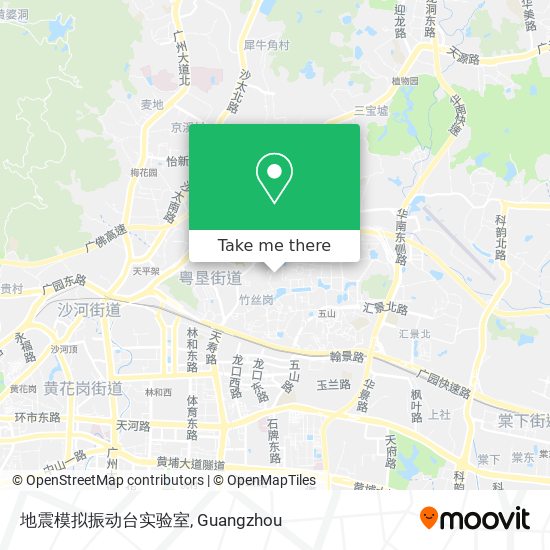 地震模拟振动台实验室 map