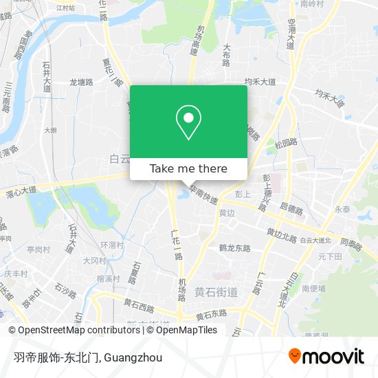 羽帝服饰-东北门 map