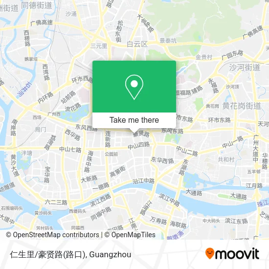 仁生里/豪贤路(路口) map