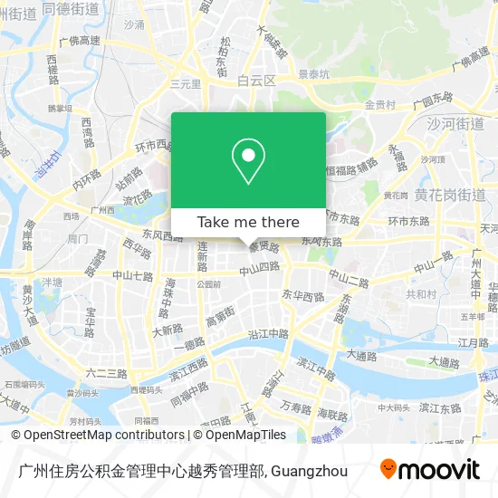 广州住房公积金管理中心越秀管理部 map