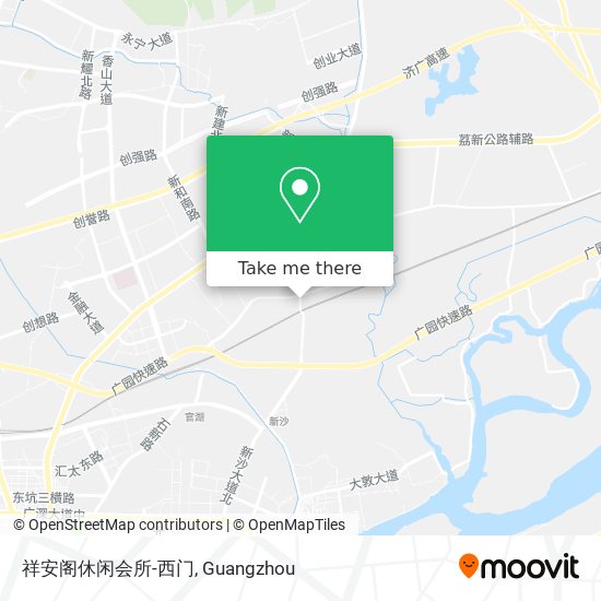 祥安阁休闲会所-西门 map