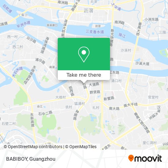 BABIBOY map