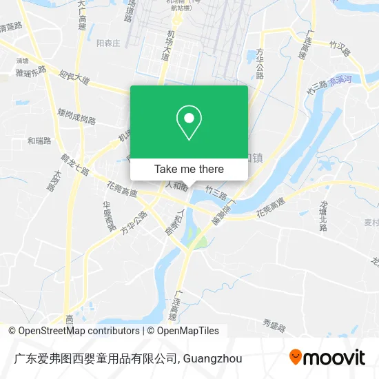广东爱弗图西婴童用品有限公司 map