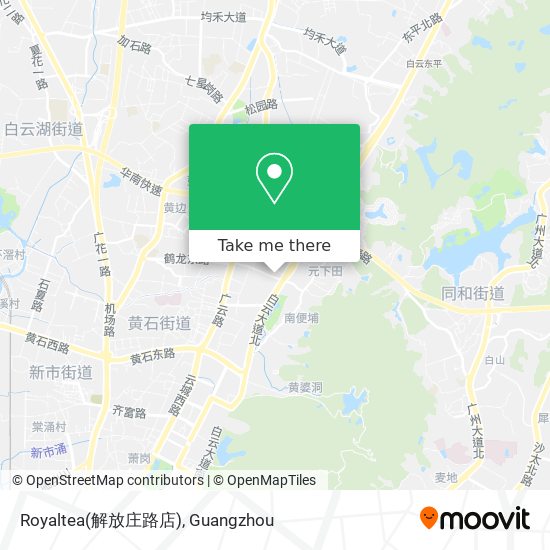 Royaltea(解放庄路店) map