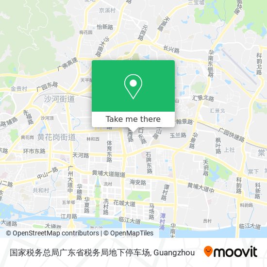 国家税务总局广东省税务局地下停车场 map