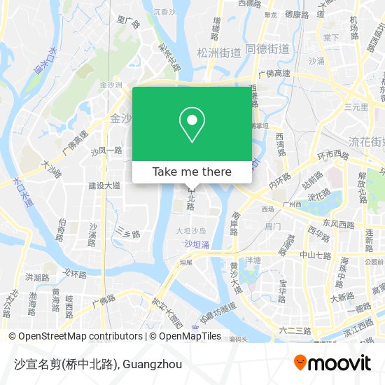 沙宣名剪(桥中北路) map