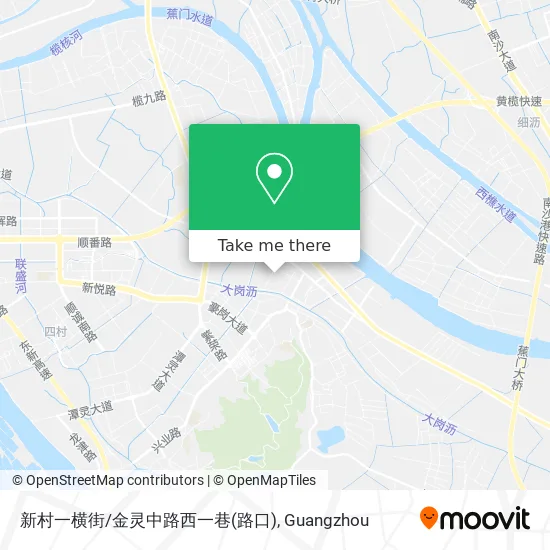 新村一横街/金灵中路西一巷(路口) map