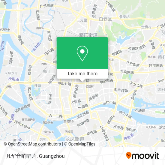 凡华音响唱片 map