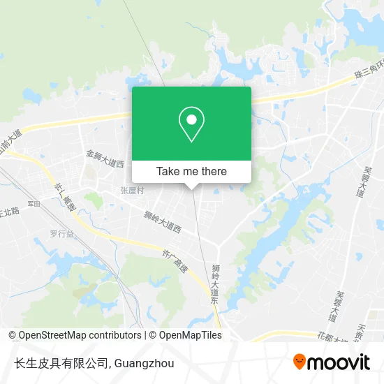 长生皮具有限公司 map