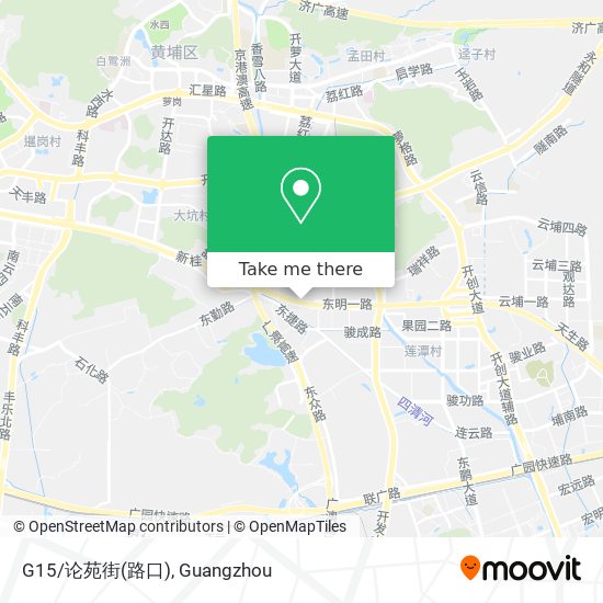G15/论苑街(路口) map