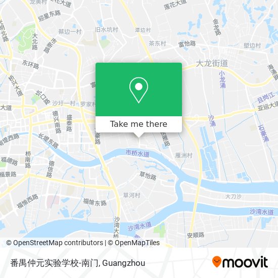 番禺仲元实验学校-南门 map