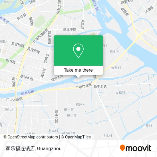 家乐福连锁店 map
