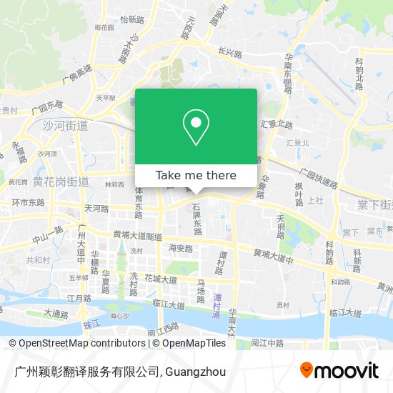 广州颖彰翻译服务有限公司 map