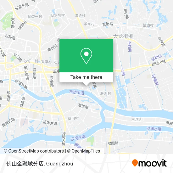 佛山金融城分店 map