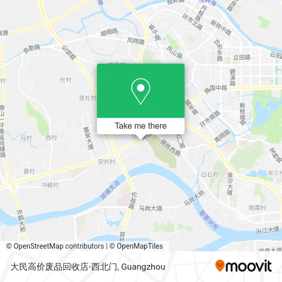 大民高价废品回收店-西北门 map