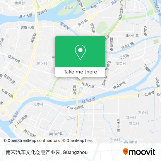 南宏汽车文化创意产业园 map