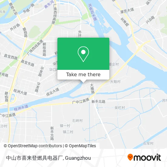 中山市喜来登燃具电器厂 map