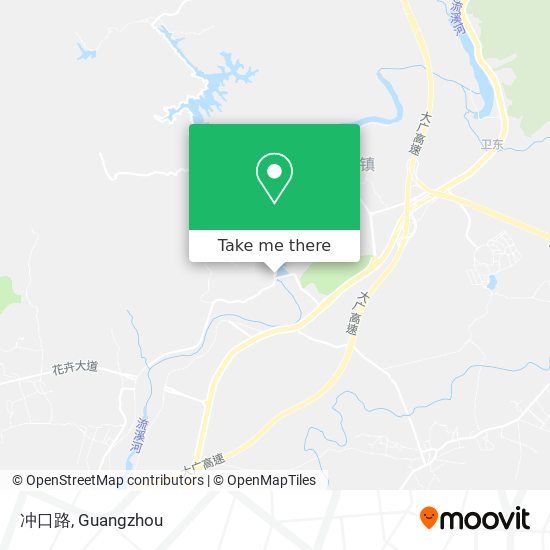 冲口路 map