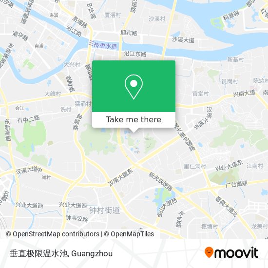 垂直极限温水池 map