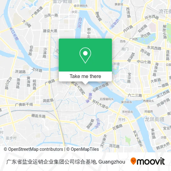 广东省盐业运销企业集团公司综合基地 map