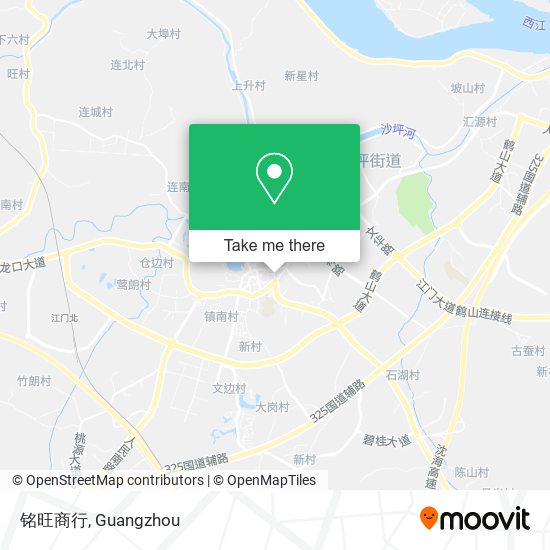 铭旺商行 map