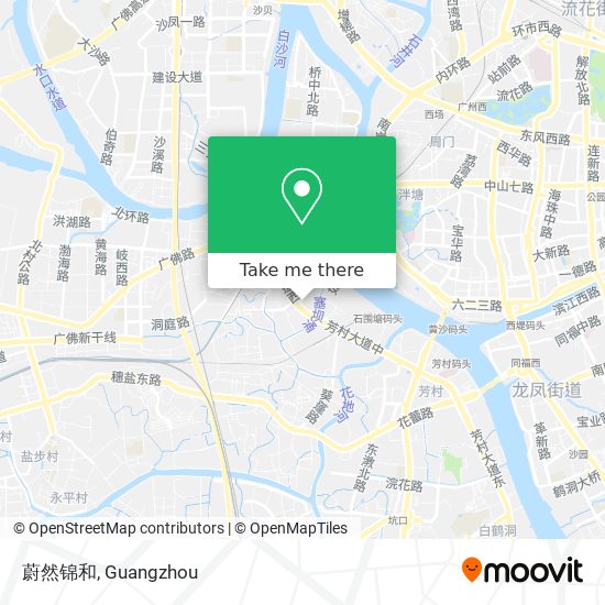 蔚然锦和 map