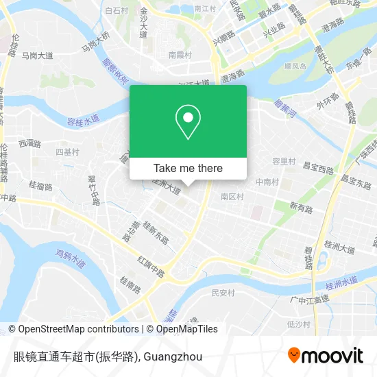 眼镜直通车超市(振华路) map
