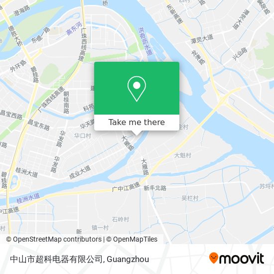 中山市超科电器有限公司 map