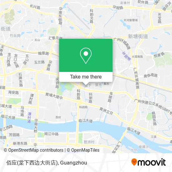 佰应(棠下西边大街店) map