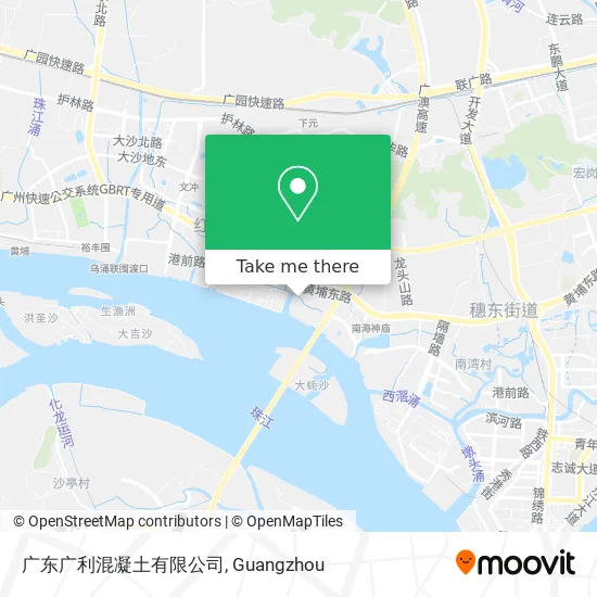 广东广利混凝土有限公司 map
