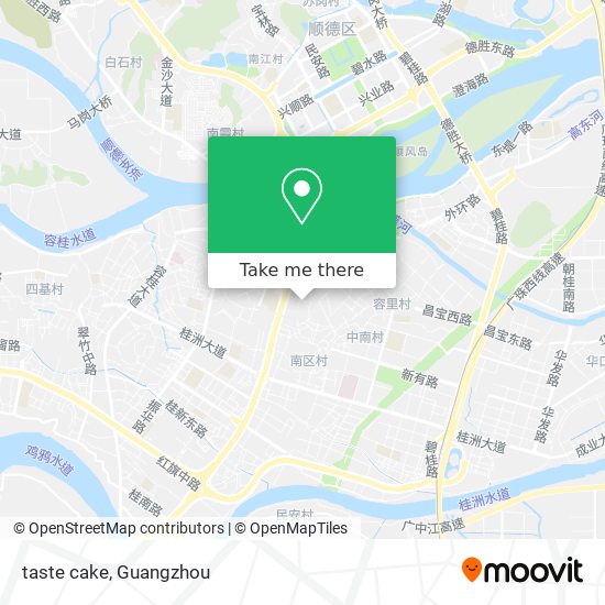 taste cake map