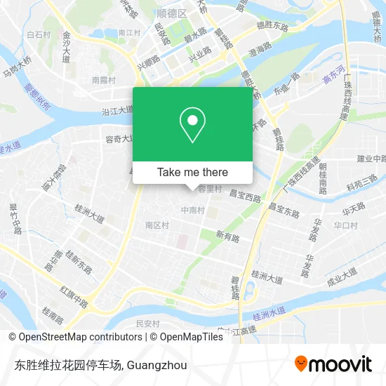 东胜维拉花园停车场 map