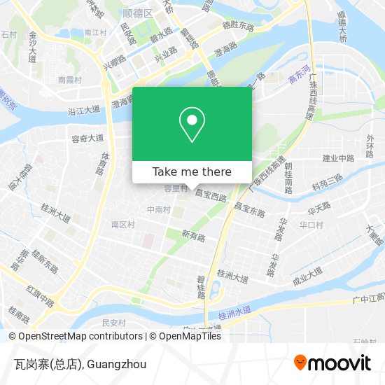 瓦岗寨(总店) map