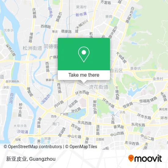 新亚皮业 map