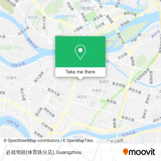 必就驾校(体育路分店) map