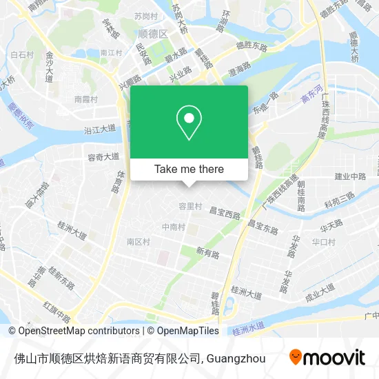 佛山市顺德区烘焙新语商贸有限公司 map