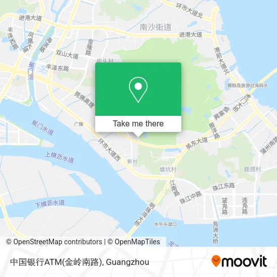 中国银行ATM(金岭南路) map
