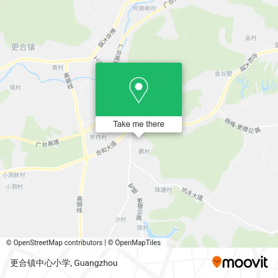 更合镇中心小学 map