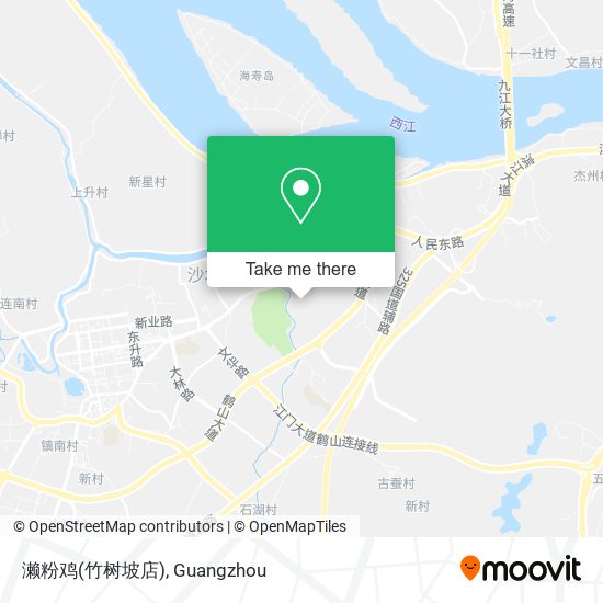 濑粉鸡(竹树坡店) map