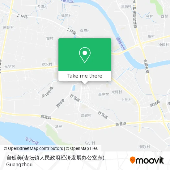 自然美(杏坛镇人民政府经济发展办公室东) map