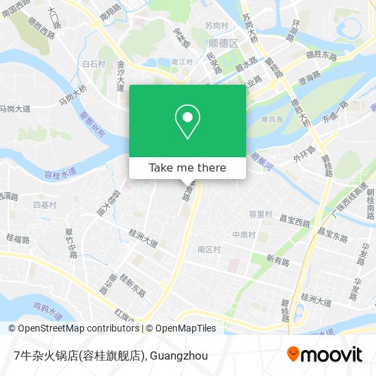 7牛杂火锅店(容桂旗舰店) map