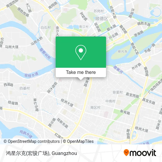 鸿星尔克(宏骏广场) map